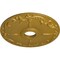 Ekena Millwork Kent Ceiling Medallion (Fits Canopies up to 5"), 18"OD x 3 1/2"ID x 1 1/4"P, Pharaohs Gold CM18KEPGS - alternate 3